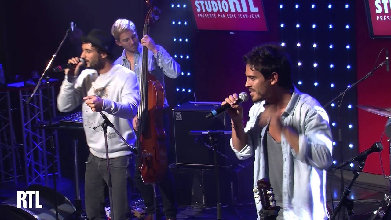 Frero Delavega - Sympathique en live dans le Grand Studio RTL présenté par Eric Jean-Jean - RTL