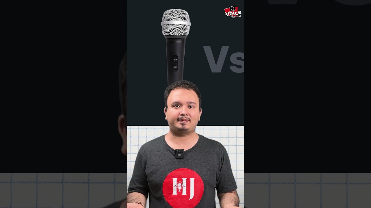 Condenser Mic Vs Dynamic Mic | Kaunsa Best Hai? | Harsh Joshi Voice Artist