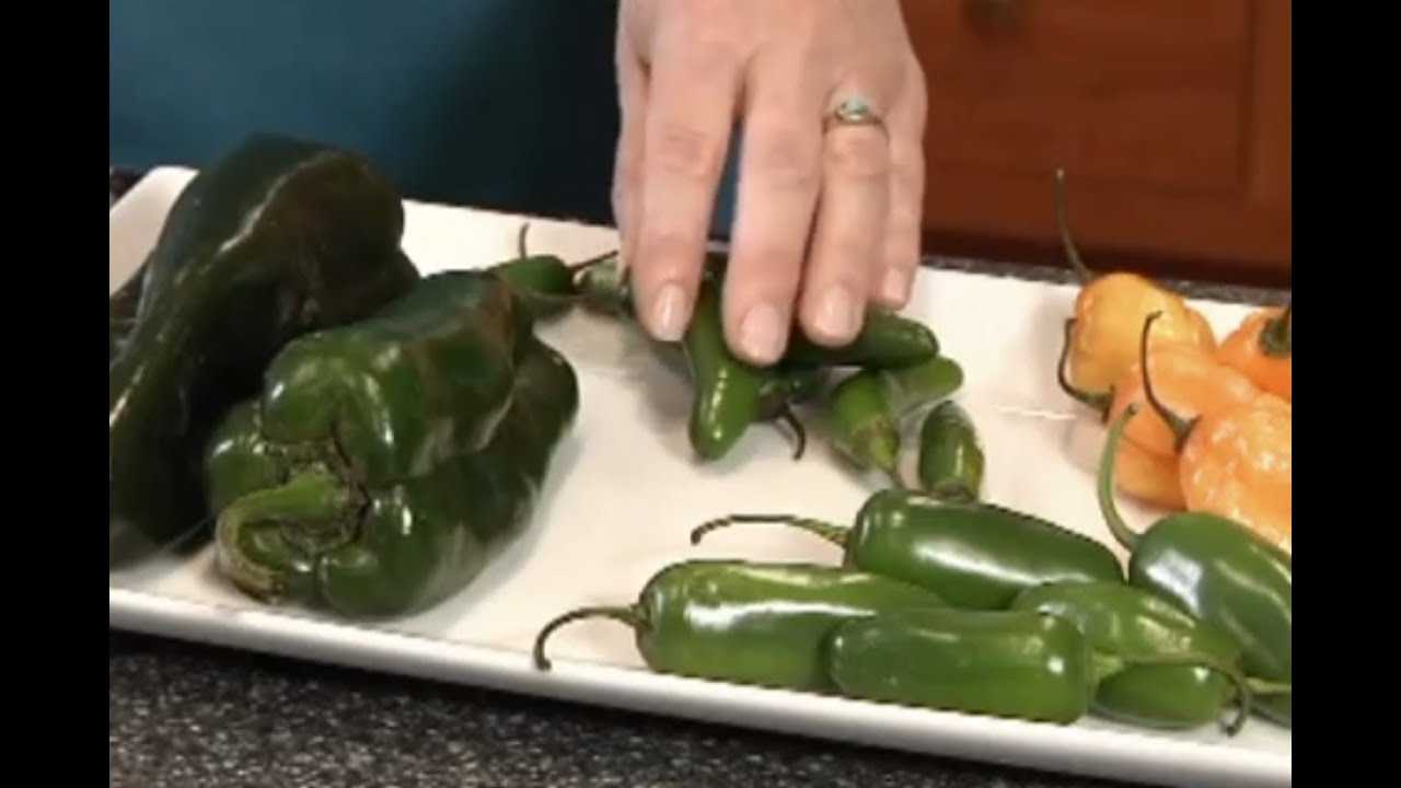 How to Cut Hot Peppers - Jalapeno, Poblano, Serrano, Habanero