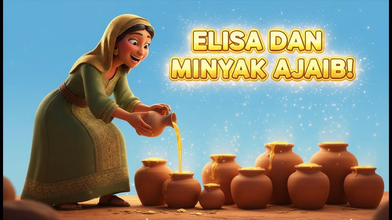 NABI ELISA DAN MINYAK AJAIB - Dongeng Alkitab Anak