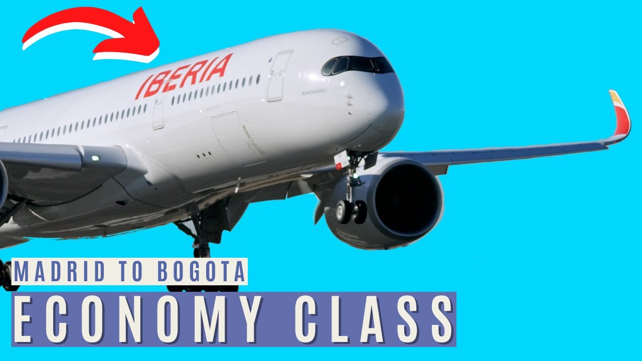 Обзор полета эконом-класса самолета IBERIA A350-900 (10 ЧАСОВ!)