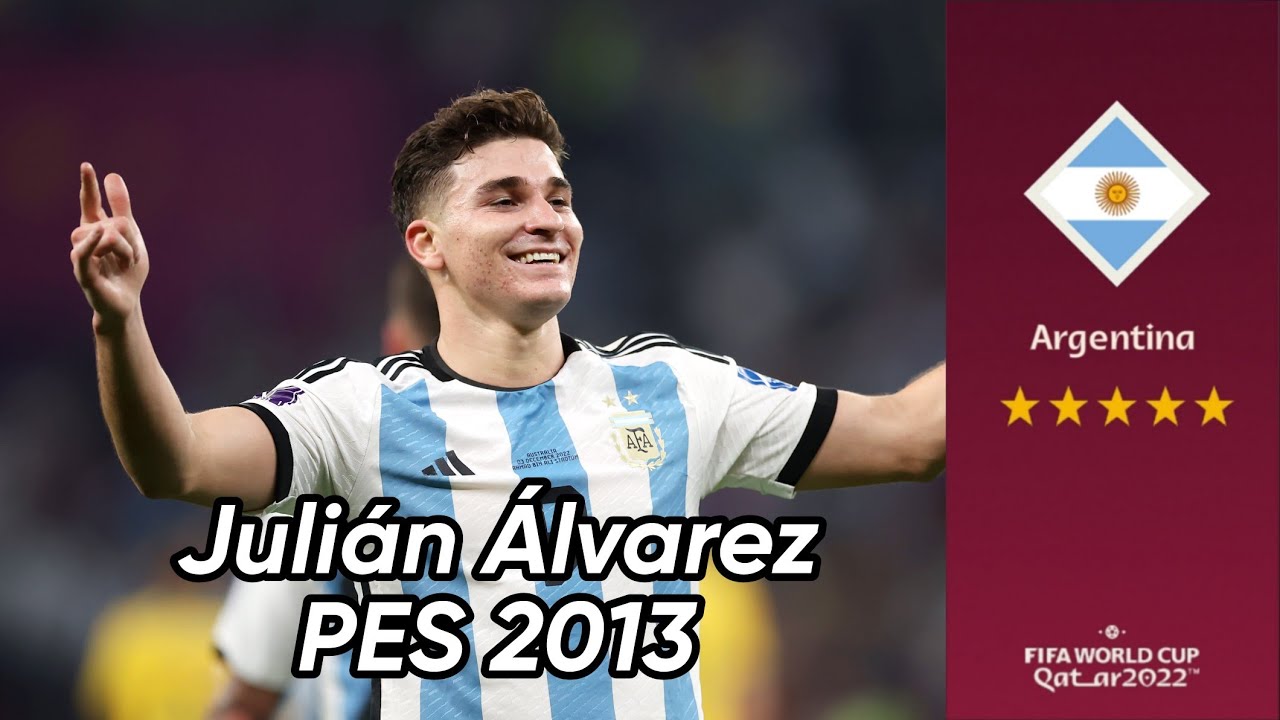 Julián Álvarez (Manchester City - Argentina) Pes 2013 face