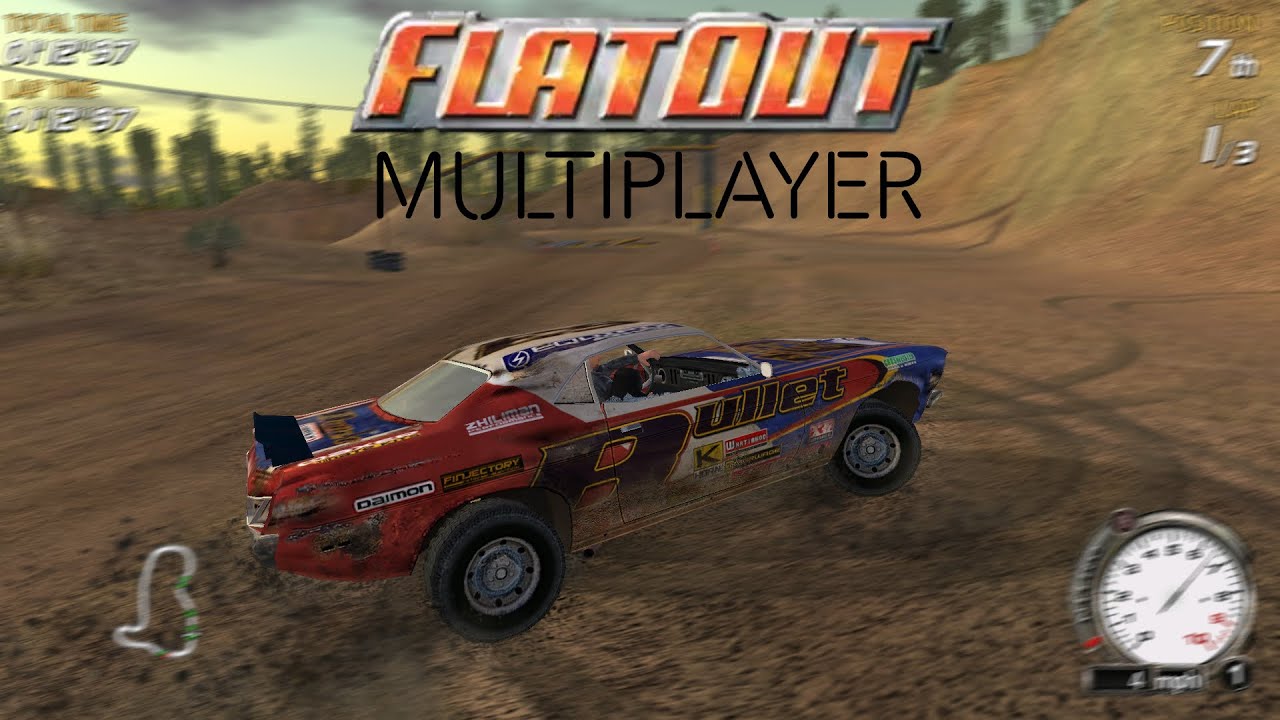 FLATOUT 1 MULTIPLAYER GAMEPLAY IN | 2023 | 4K