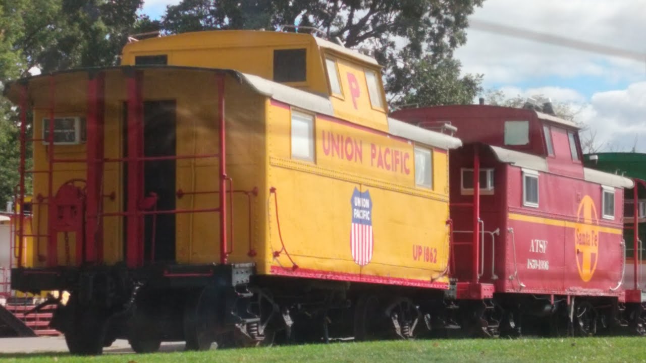 Me at the Red Caboose Motel back in October of 2025