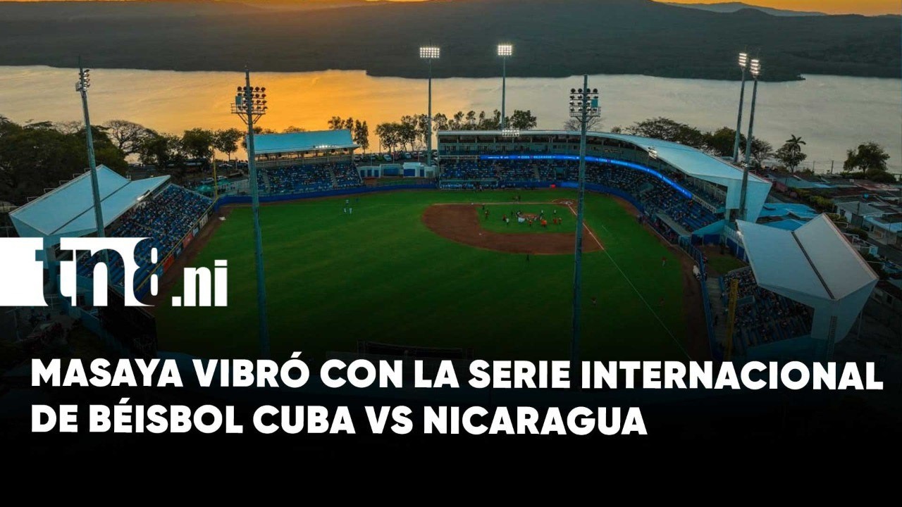 Masaya recibió la serie internacional de béisbol Cuba-Nicaragua