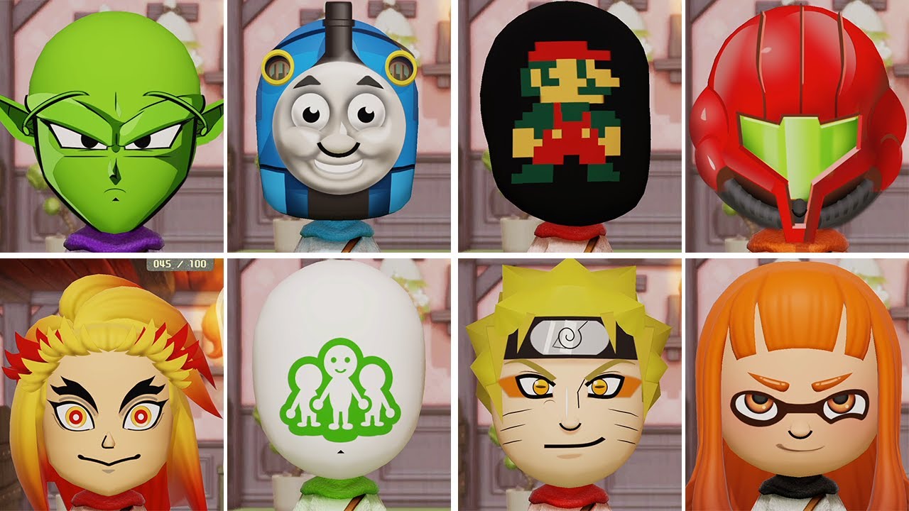 ミートピア【Switch】公開されてるすごいメイクのMii&アクセスキー集 まとめ(体験版)