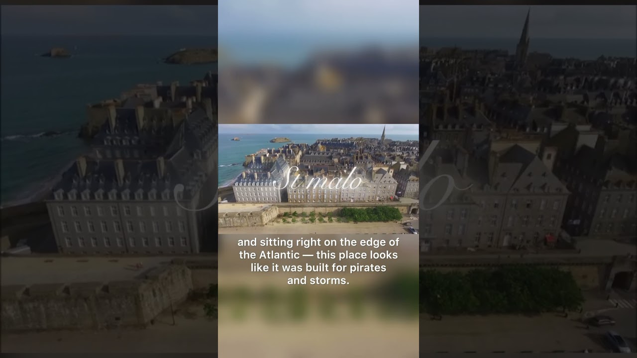 Have you heard of this city? #stmalo #france #travel #traveltips  #frenchbeach