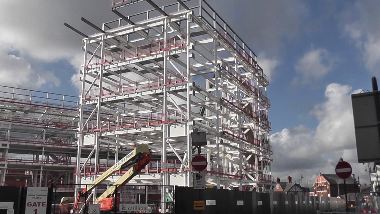 New Building Town Centre Ashton u Lyne 7 Feb 2017