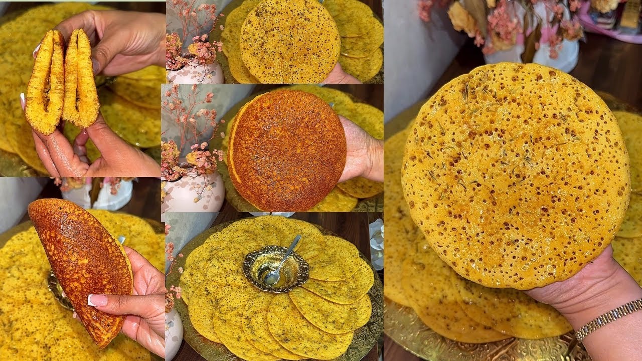بلا خوف بغرير الشهدة صحي بلا فورص خفيف لفطور أو سحور رمضان كولي حتى تشبعي بلا ميتقل عليك بنين ومقرمش