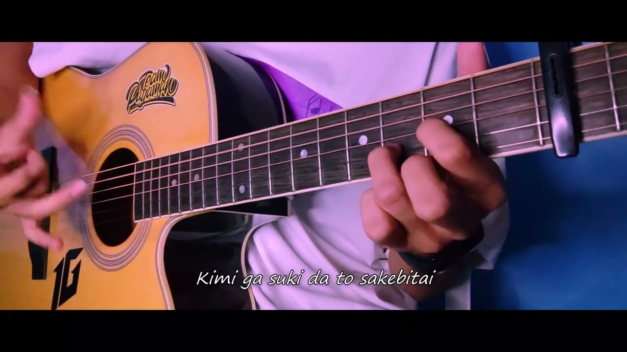 Slam dunk Opening theme - BAAD (guitar cover)