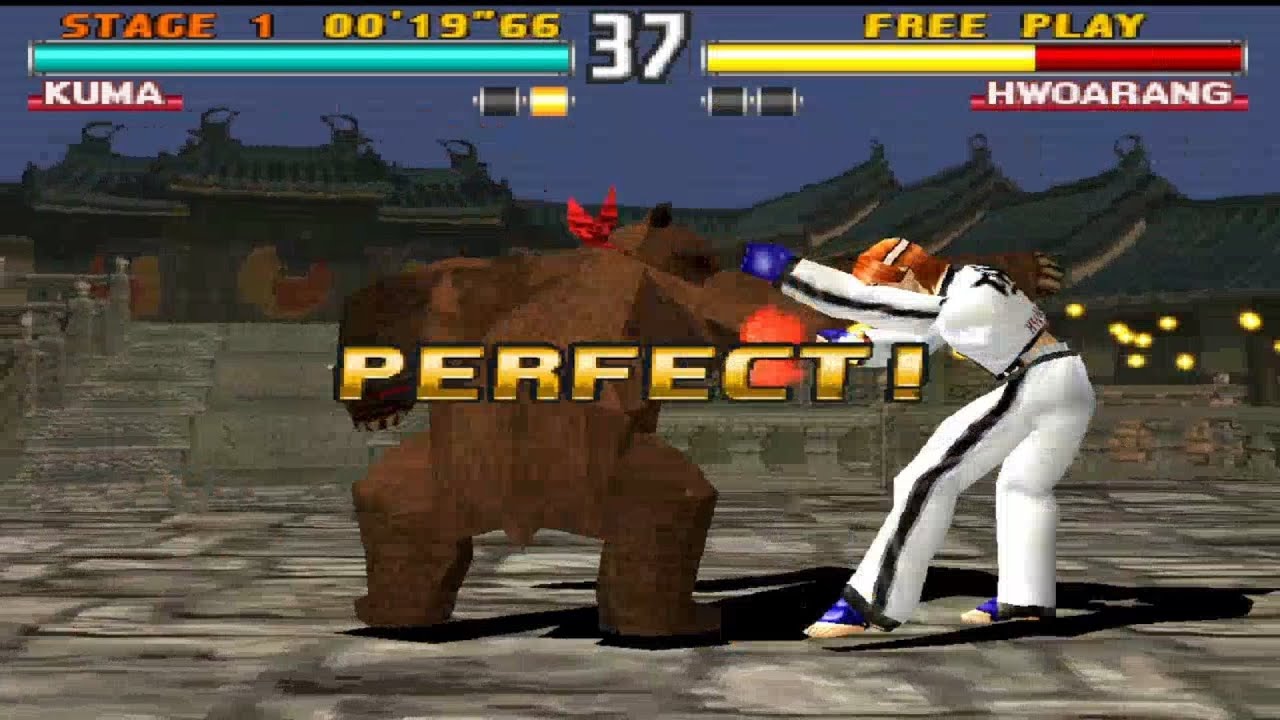 Tekken 3 Кума с Полом переезжает в Аркаду