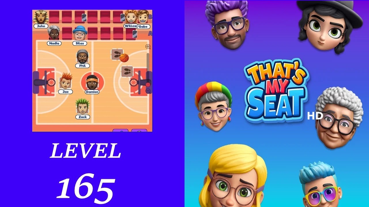 That's my Seat - Level 165 Walkthrough