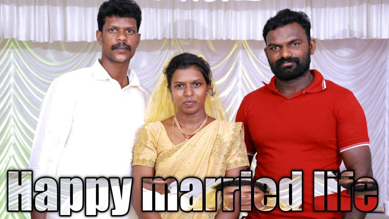 Kerala wedding function Tamil vlog happy married life Mini and Santosh #Abealmunnar