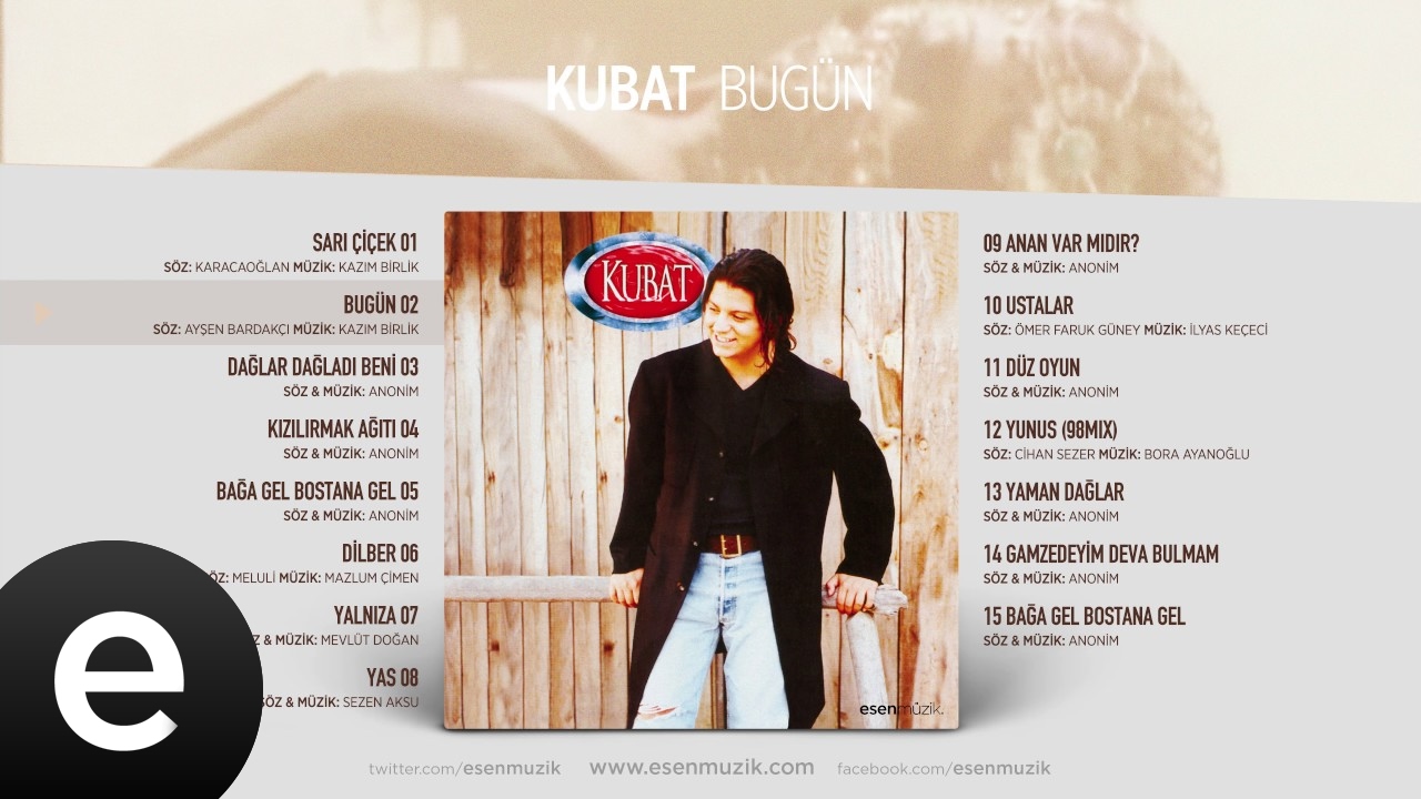 Kubat feat. Yıldız Tilbe - Bugün - Official Audio 