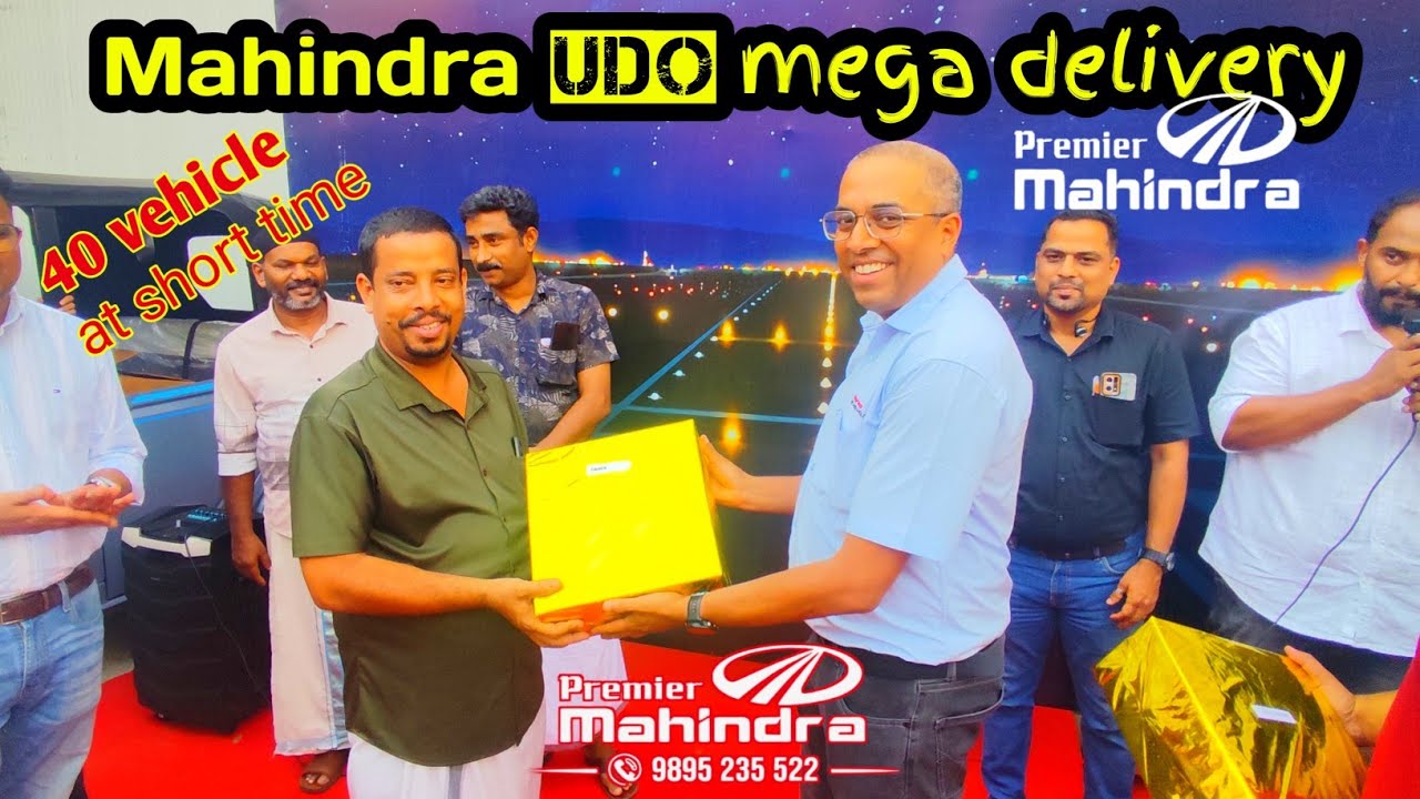 Mahindra UDO mega delivery (primer mahindra Malappuram)