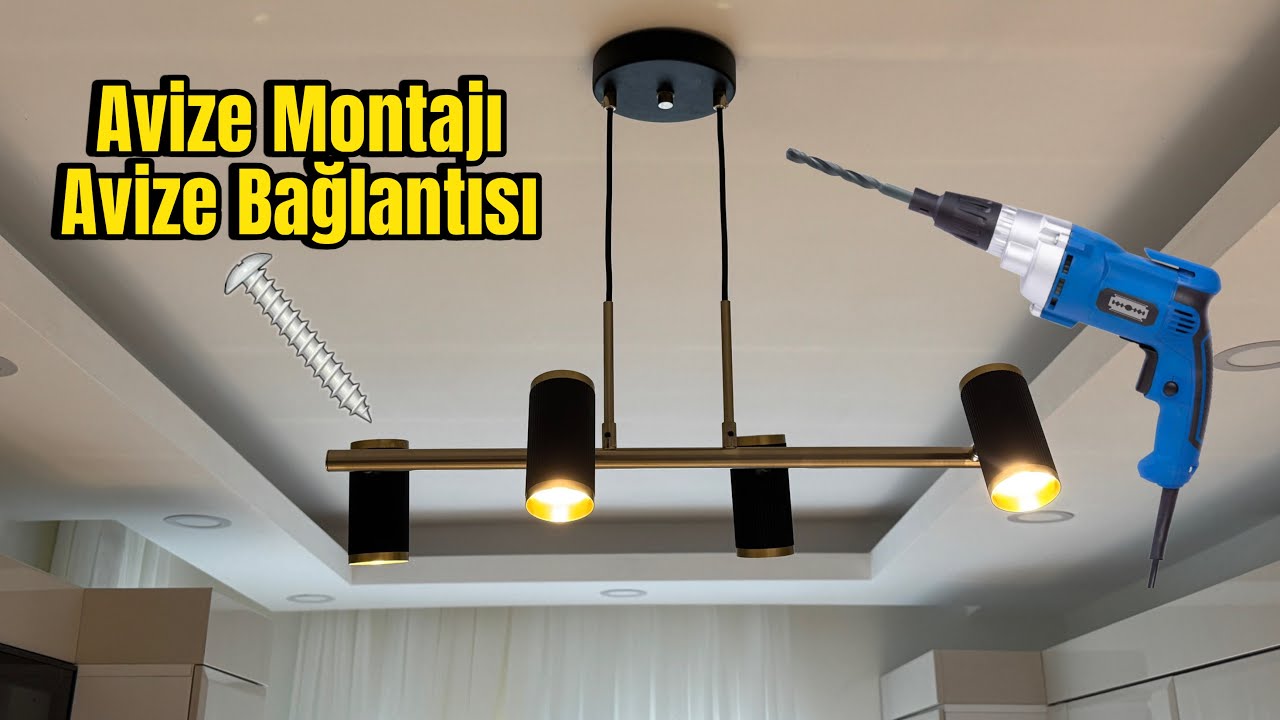 Avize Nasıl Takılır Avize Bağlantısı Nasıl Yapılır 