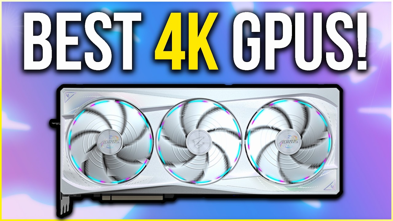 BEST GPUs for Gaming at 4K in November 2025!
