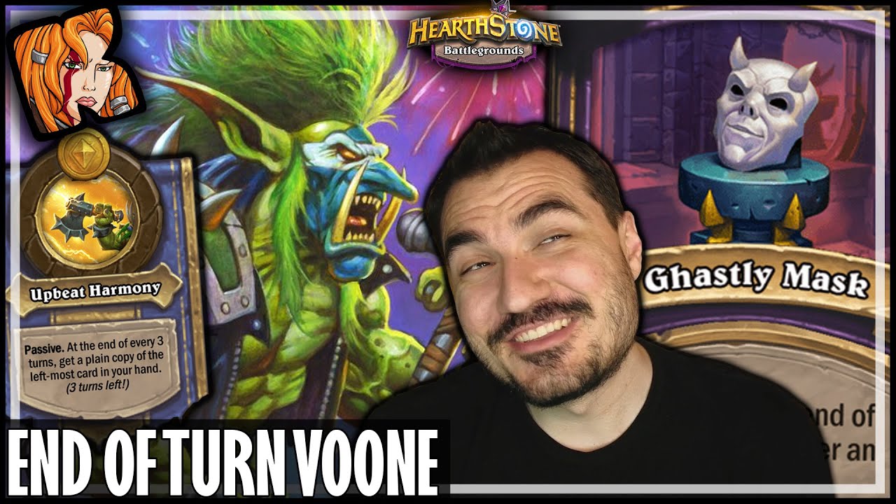 END OF TURN VOONE IS SO OP! - Hearthstone Battlegrounds