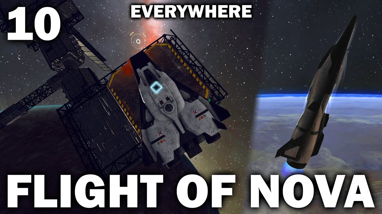 Flight Of Nova - E10: Lots of (de)orbiting, and finally going back to Galdar station