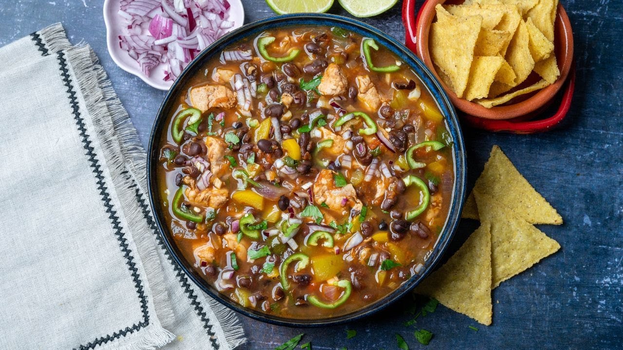 Black Bean Chicken Soup
