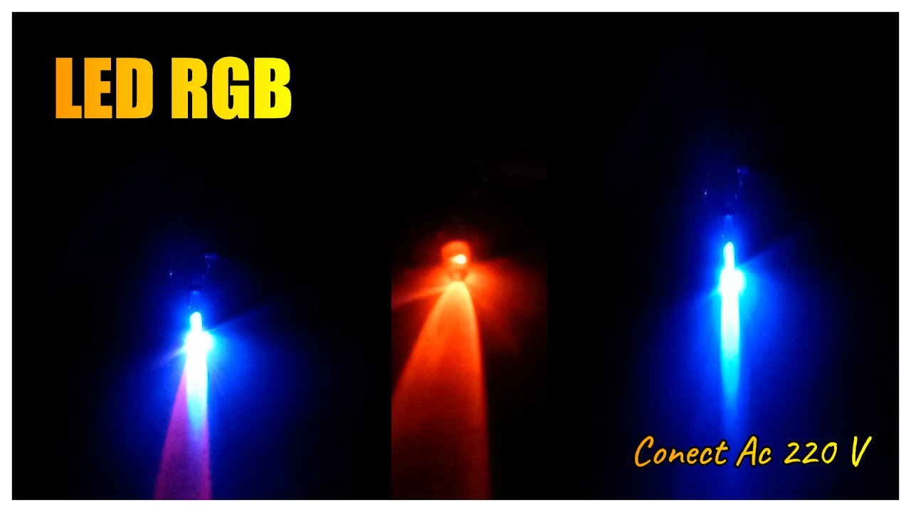 CARA PASANG LAMPU LED RGB KE AC 220