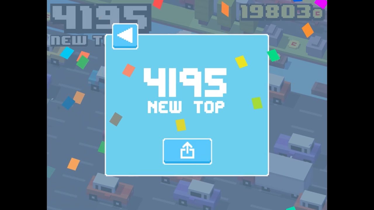Crossy Road World Record First 4000+ Score!