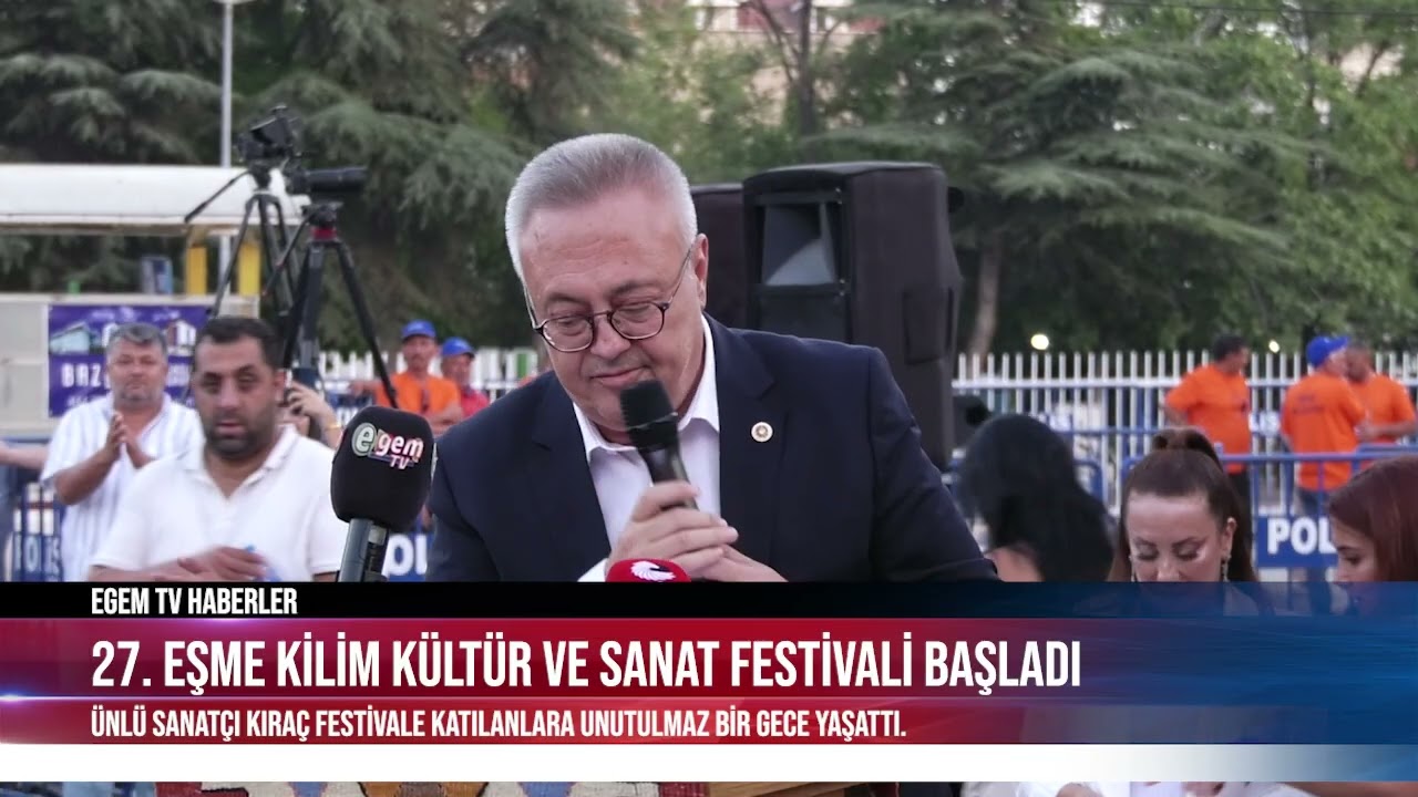 27 EŞME KİLİM KÜLTÜR VE SANAT FESTİVALİ BAŞLADI