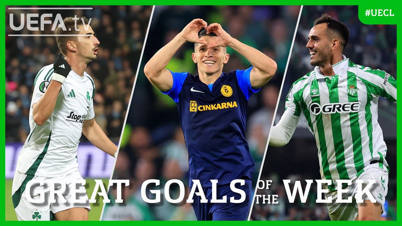 #UECL Great Goals Matchday 3 | Duricic, Nieto, Juanmi...