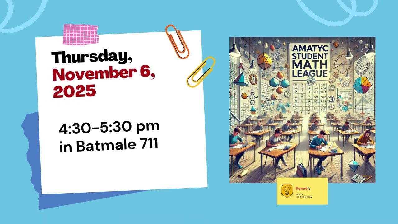 The AMATYC Math Contest at CCSF   Fall 2025