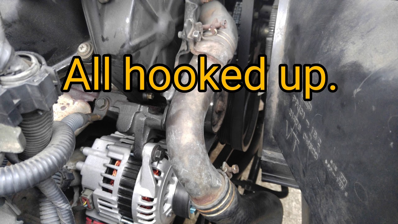 Alternator replacement 1999 Pathfinder