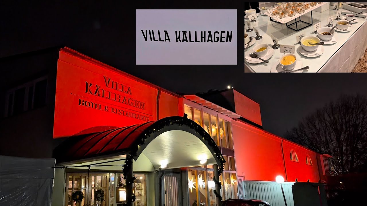Villa Källhagen Hotell och Restaurang Djurgården - Stockholm Julbord recension