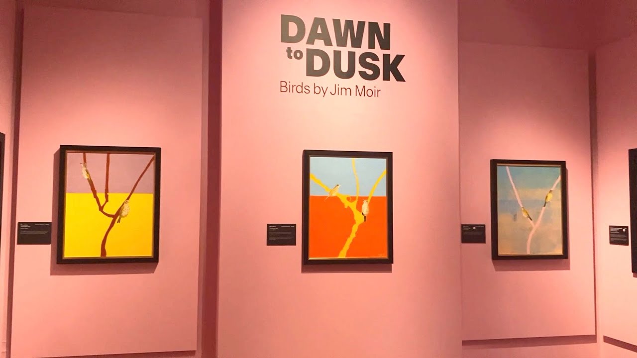 Dawn to Dusk: Birds by Jim Moir | Lady Lever Art Gallery | Port Sunlight Village, Wirral, England