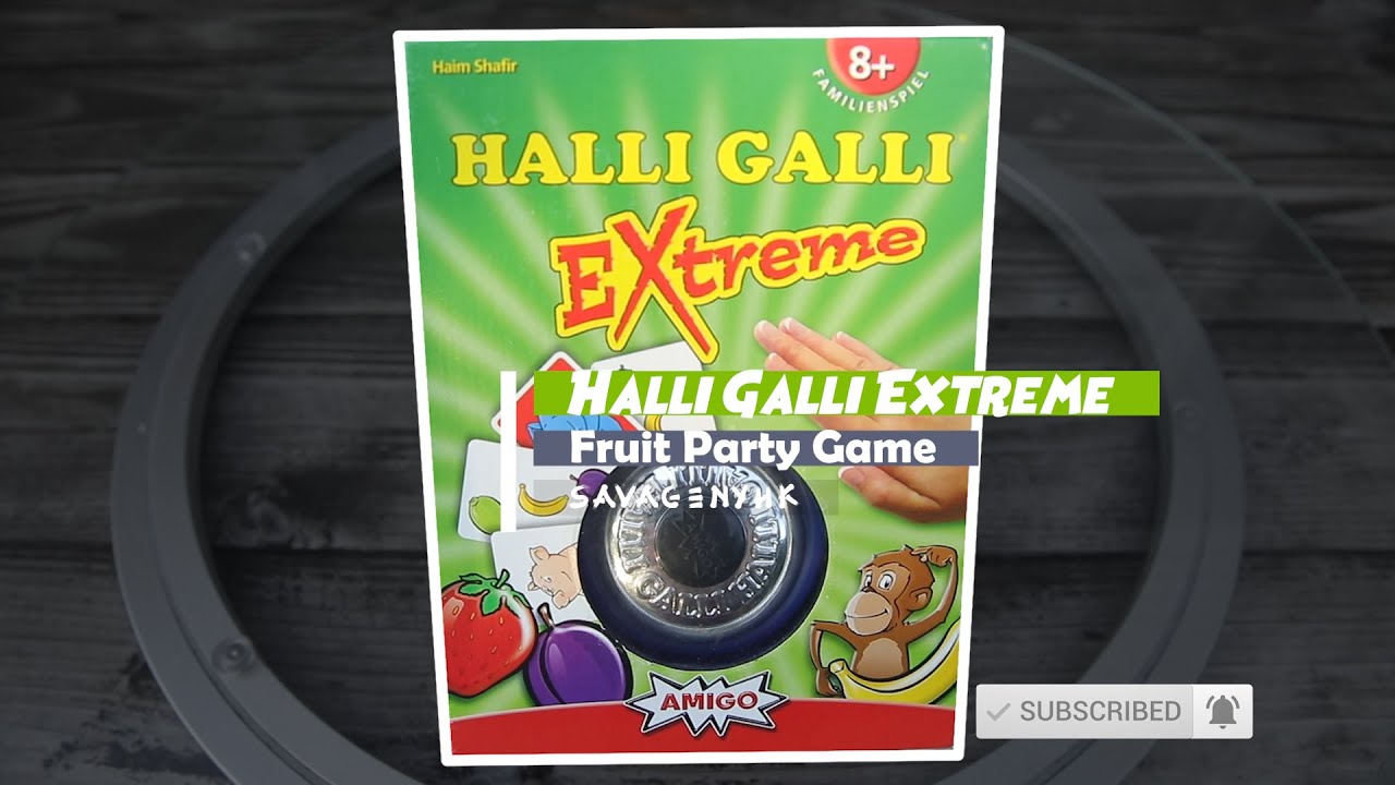 Halli Galli Extreme - How to Play || Fantastic Party & Group Game for All Ages  ||