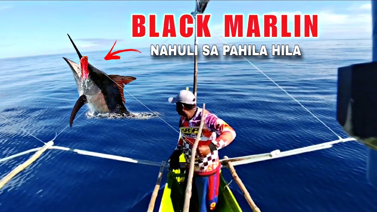 UNEXPECTED CATCH BLACK MARLIN IN PACIFIC OCEAN | NAHULI SA PAHILA HILA