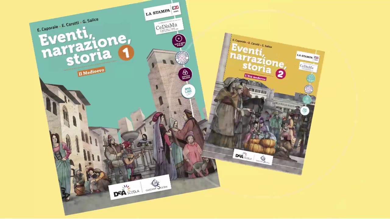 Eventi, narrazione, storia - Garzanti Scuola - Presentazione dell'opera