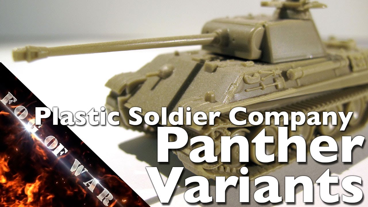 Review | PSC 15mm Panther plastic kit - building different variants
