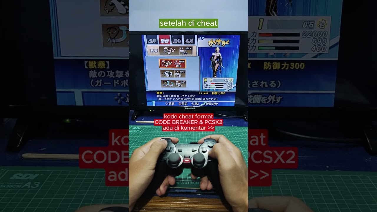 membuka semua item di game sengoku basara 2 heroes PS2