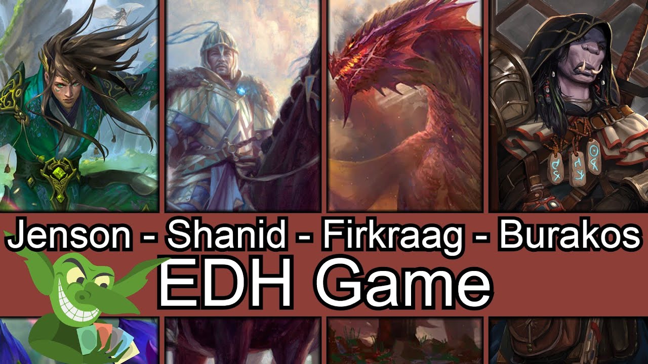 Precon-a-paloza part two! Jeson vs Shanid vs Firkraag vs Burakos EDH / CMDR game play