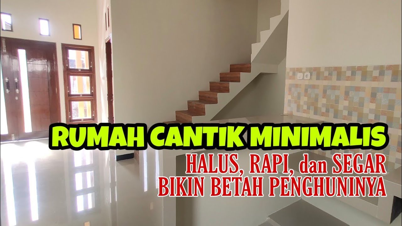 Rumah Minimalis Calon 2 Lantai. Ada Taman Terbuka. Tanah 6,5x12 Meter