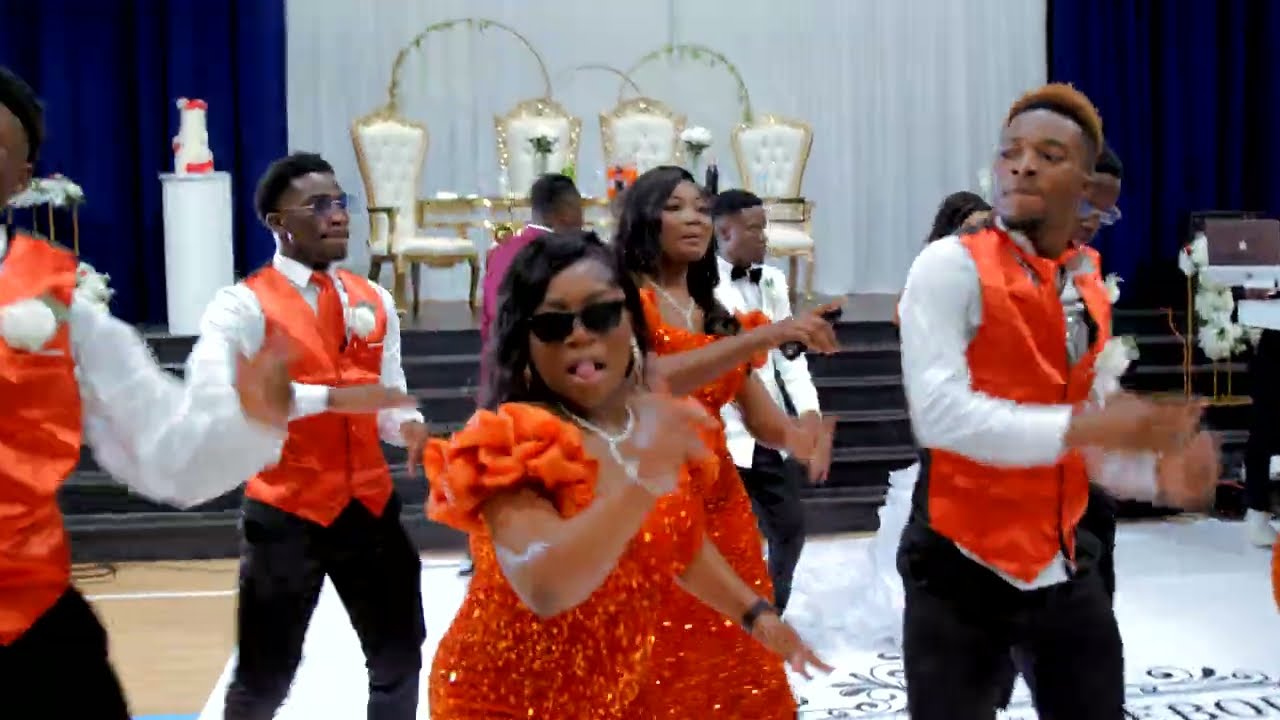 Groomsmen Is Crushing it | Epic Congolese Wedding Dance