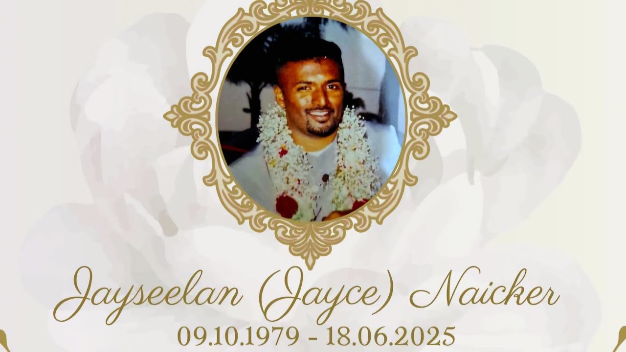 Chatsworth Tiger Drummers at the funeral convey of Jayseelan Naicker