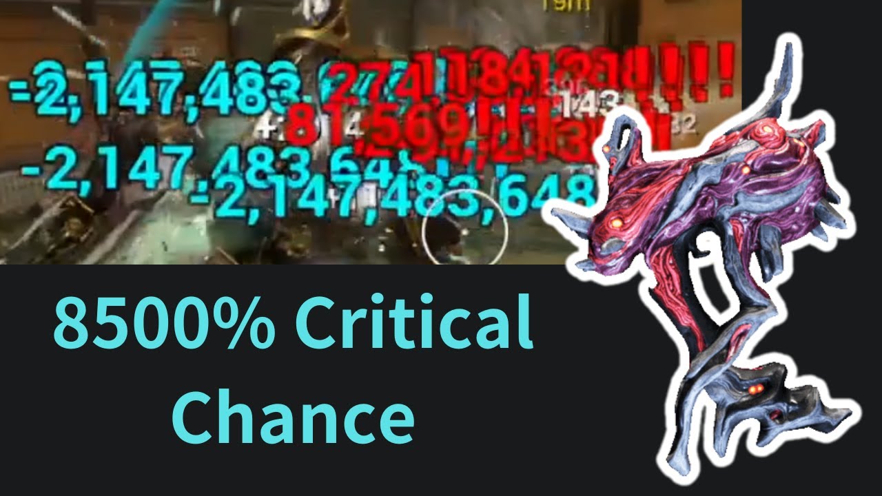 The Most INSANE Crit Weapon makes BUG damage [Warframe]