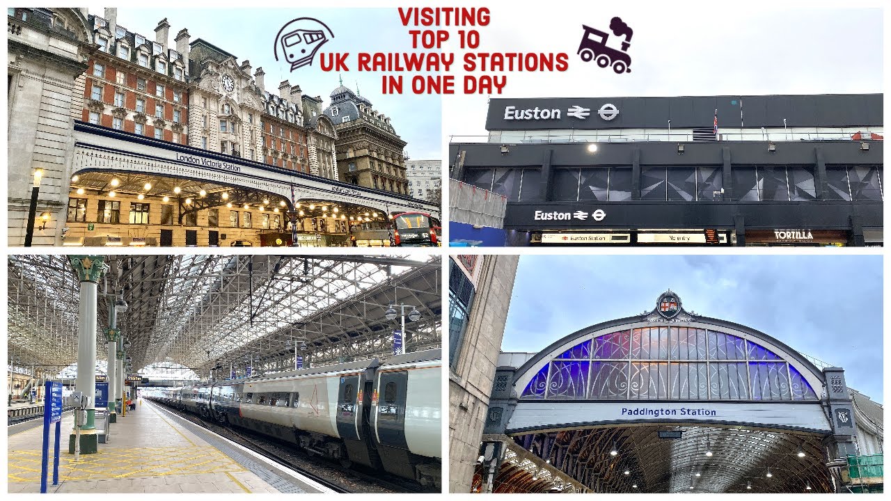 A Race to Visit TOP 10 Most Used UK Railway Stations in One Day