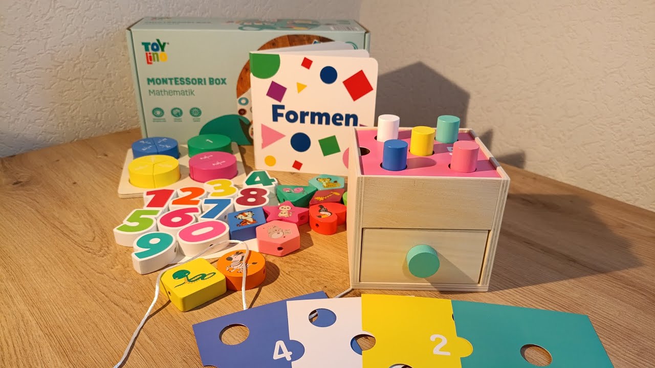 Montessori Box Mathematik Aldi Toy Lino