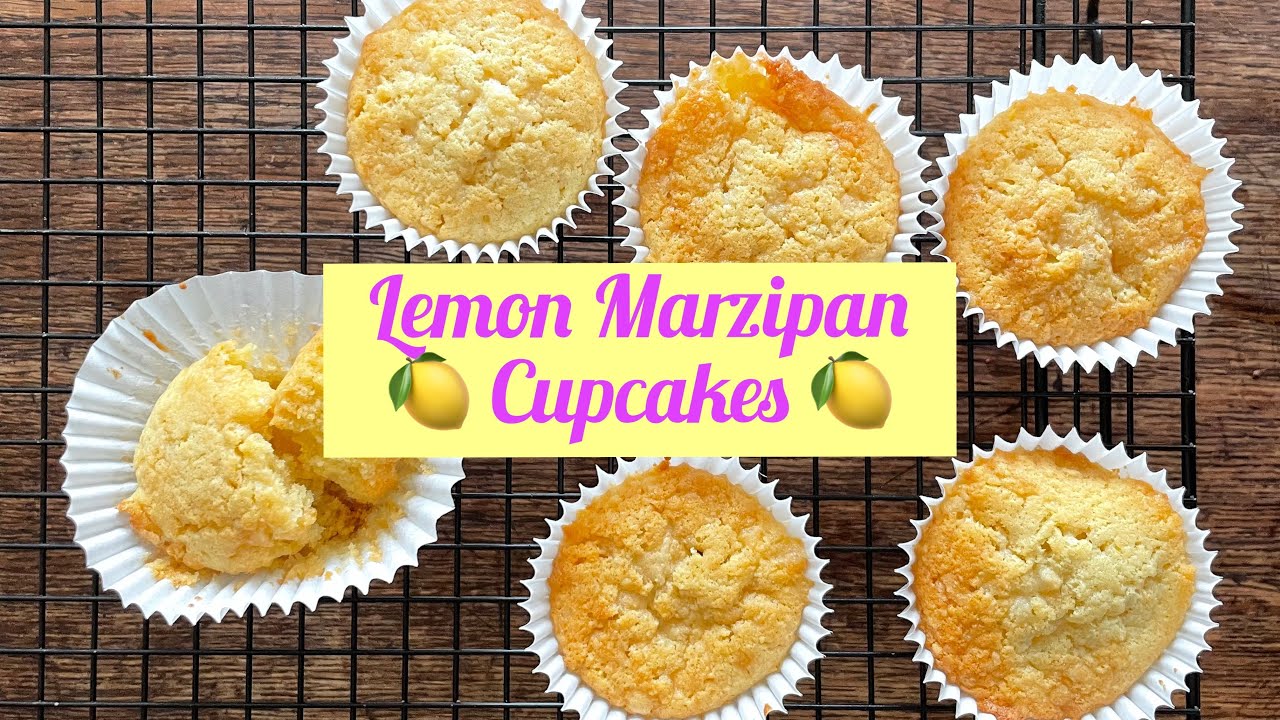 Lemon Marzipan Cupcakes by Ruby Tandoh