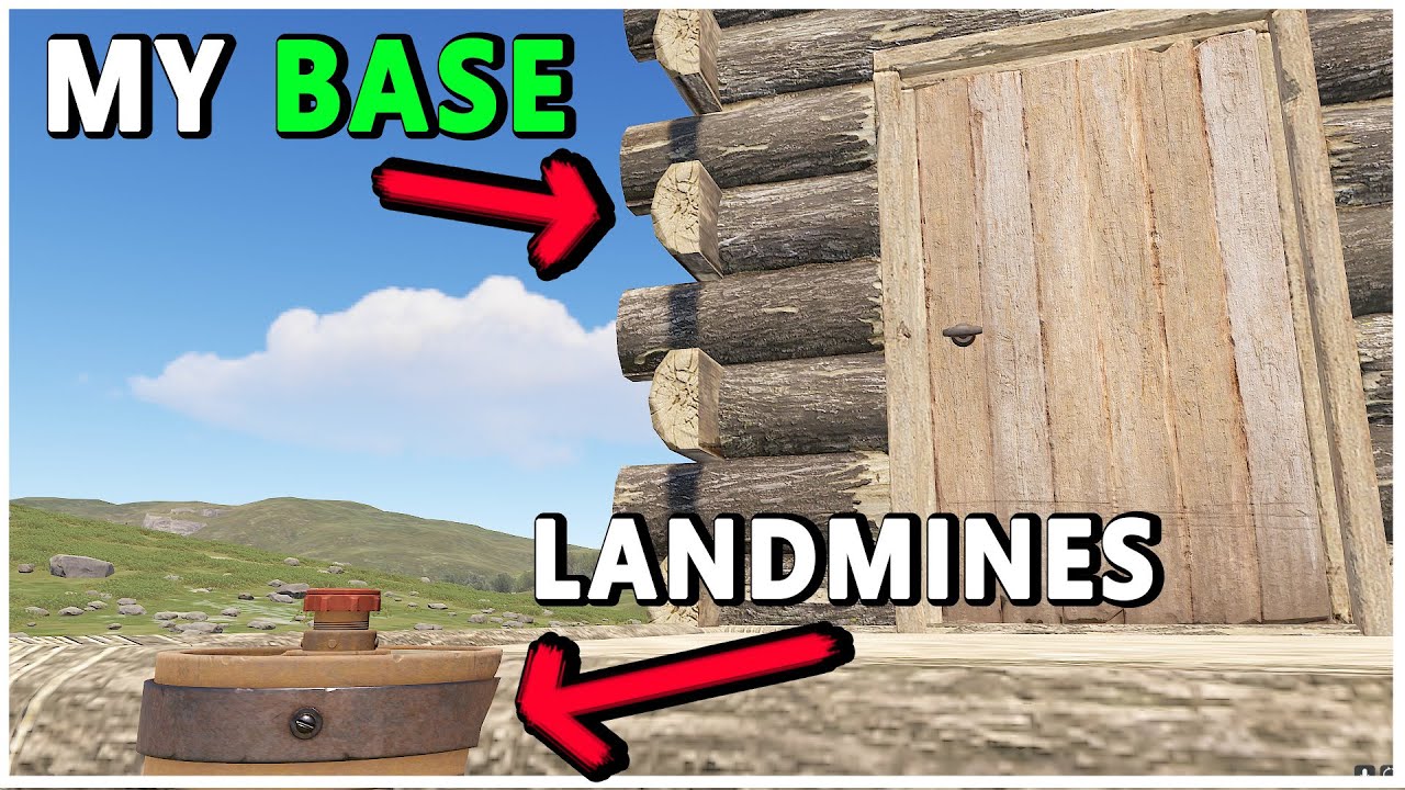 RUST | LANDMINES outside my FRONT DOOR BAIT TRAP