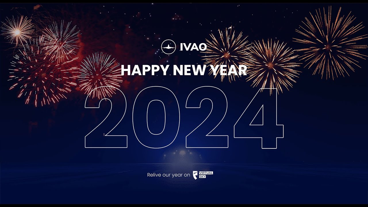 IVAO - Happy New Year 2024!