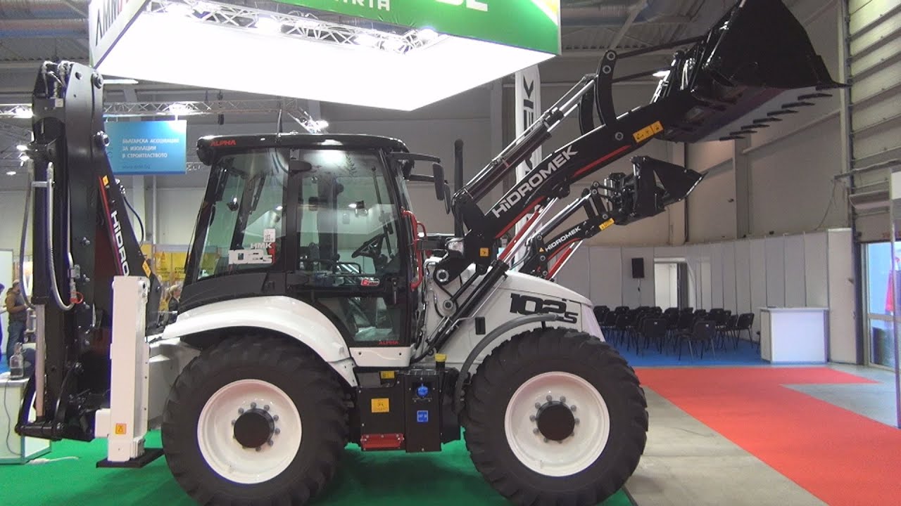 Hidromek 102S Backhoe Loader (2023) Exterior and Interior