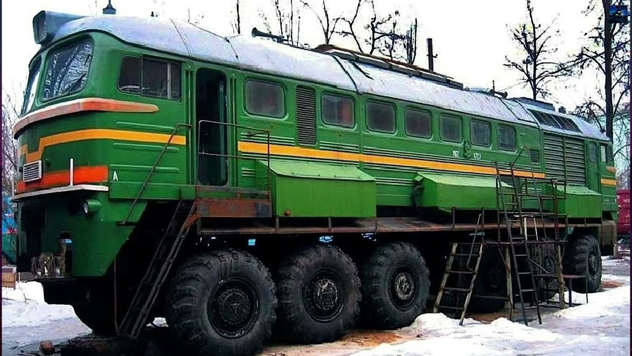 Incredible Experiment: Why the M62 Locomotive Was Mounted on Truck Wheels?