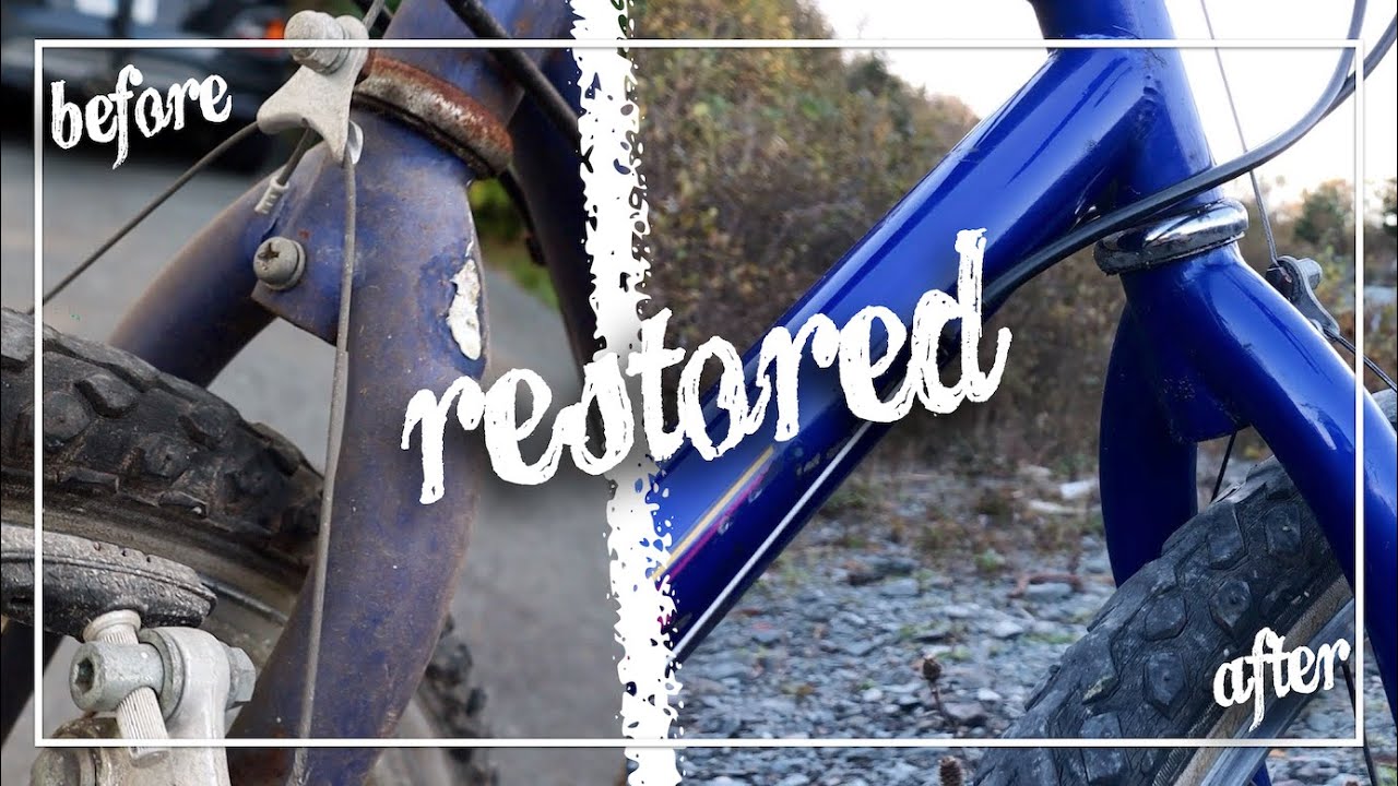 Bike Restored |Was found in garbage|.
